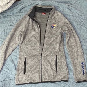 KU full zip jacket